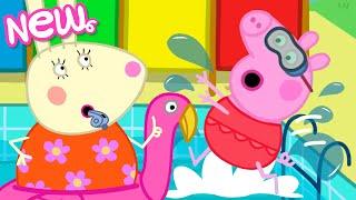 Peppa Pig Tales  Outdoor Swimming Lesson  BRAND NEW Peppa Pig Episodes