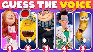 Guess The Despicable Me 4 Characters By Voice. Minions Gru poppy prescott  Despicable me 4 quiz