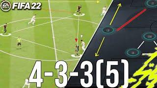 Why 4335False 9 is the BEST formation for Tiki-Taka To Give You More Wins TACTICS - FIFA 22