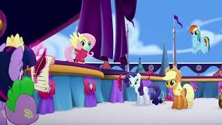 Rarity And Spike Moment - My Little Pony The Movie 2017