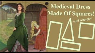 EASY MEDIEVAL PEASANT DRESS AND CHEMISE