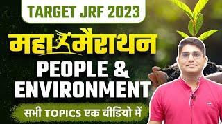 UGC NETJRF 2023 Paper-1  PEOPLE & ENVIRONMENT Maha Marathon  All Topics in One Video  Shiv Sir