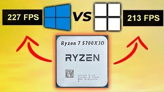 Is Windows 11 BAD for Ryzen 5000? Windows 10 vs 11 Gaming Benchmarks