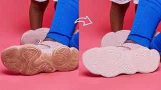 How to Clean Dirty Shoes in Photoshop