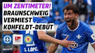 SV Darmstadt 98 - Eintracht Braunschweig  2. Bundesliga Tore und Highlights 5. Spieltag