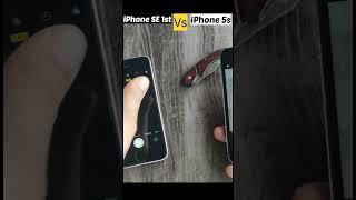 iPhone SE 1st Generation Vs iPhone 5s Camera Zoom Test #shorts