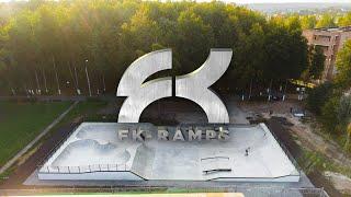 Бетонный скейт парк #FKramps в Наро-Фоминске  Concrete skatepark in Naro-Fominsk Moscow region