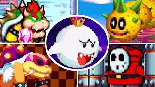 Super Mario Mania - All Bosses & Ending