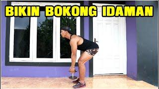 Membentuk Bokong lebih ideal latihan dengan 1 Dumbbell  Otan GJ