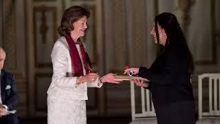 Queen Silvia of Sweden at Drottningholm Palaces theatre