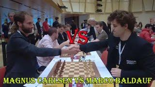 Magnus Carlsen 2856 vs Marco Baldauf 2506  European Chess Club Cup 2022 - R6