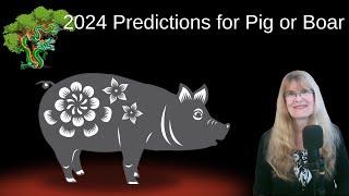 Pig or Boar – Chinese astrology 2024 Luck and Hard Work Predictions