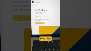 How to Sign Documents Online with Papersign #shorts