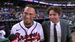 Orlando Arcia caps Braves 2023 home opener with walk-off hit