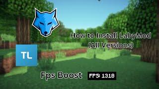 How To Install LabyMod 4 on Tlauncher  All Versions  100+ FPS
