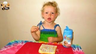 HOW TO MAKE FAIRY BREAD WITH AYLA