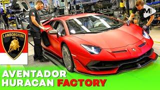 Lamborghini Factory - Aventador & Huracan Assembly Line - Production Process  Mega Factories