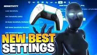 *NEW* BEST Chapter 5 Season 3 Fortnite Controller Settings PS5XBOXPC