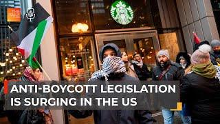 Israel Palestine BDS and the right to boycott in the US  The Take