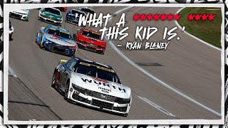 ‘What a expletive expletive this kid is.’ – Ryan Blaney   NASCARs RADIOACTIVE from Kansas