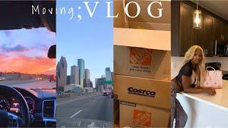 MOVING VLOG DRIVE 12 HRS AWAY W ME TO HTX  * I MOVED ACROSS THE COUNTRY FOR MY BDAY*  AVA GALORE