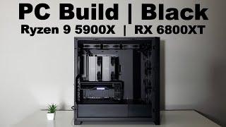 Gaming PC Build  NO RGB  AMD RX 6800XT Midnight Black  Ryzen 9 5900X  Noctua  NZXT N7 B550
