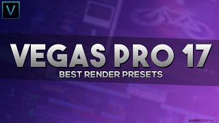 Best Render Settings For VEGAS PRO 171819 Tutorial 1080p 60fps