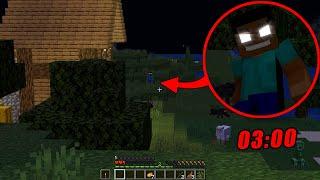 GECE 3TE HEROBRİNE SEEDİNE SAKIN GİRMEYİN - Minecraft