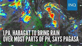 LPA habagat to bring rain over most parts of PH says Pagasa