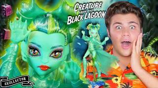 НОВИНКА 2024  Monster High Skullector Creature from the Black Lagoon Монстр из Черной Лагуны