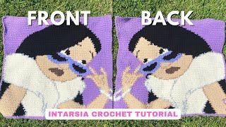 How to do Intarsia Tapestry Crochet Make Both Sides Clean