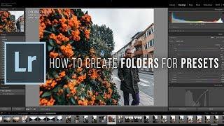 How to Create Preset Folder in Lightroom