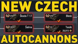 New Czechoslovakian Autocannon Light Tech Tree in World of Tanks