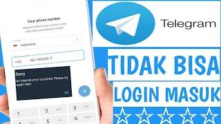 cara mengatasi tidak bisa login telegram  masalah internal telegram