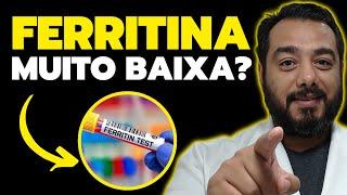 Ferritina muito baixa no sangue? Entenda o que pode causar essa diminuição  Dr. Victor Proença