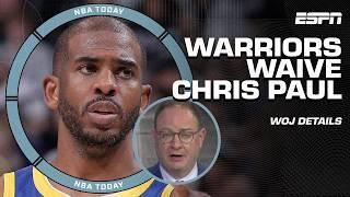  Warriors WAIVING Chris Paul will become FREE AGENT  Woj says this was ‘EXPECTED’  NBA Today