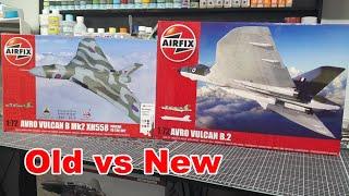 Airfix 172 Avro Vulcan Old vs New