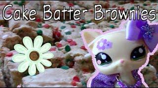 LPS - How to Make Cake Batter Brownies