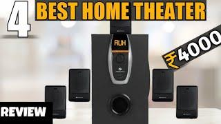 Best home theater under 4000 in India 2024  Top 4 multimedia speaker under 4000