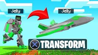 We Became TRANSFORMERS In MINECRAFT Crazy