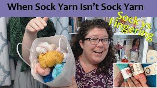 When Sock Yarn Isnt Sock Yarn Knitting With Sock Weight vs Fingering Weight