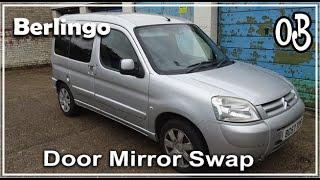 My Citroën Berlingo Heated Door Mirror Swap