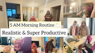 Friday Morning Routine  5 AM *Realistic* Routine ️  Productive Routine ️