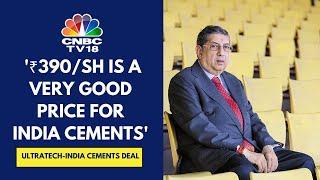 N Srinivasan Has Been The Bhishma-Pitamaha Of Indian Cement Industry Anil Singhvi  CNBC TV18