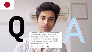 Q and A from JAPAN #japan #viral #indianvlogger