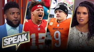 Can Lamar Burrow or others dethrone Patrick Mahomes as the leagues best QB?  NFL  SPEAK