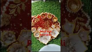 DIY Pooja Thali For Upcoming Festival  Festival DIY Idea How To Make Resin Pooja Thali #shortvideo