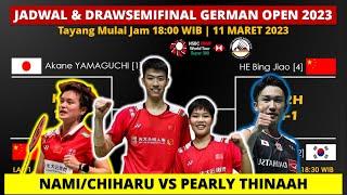 Jadwal Semifinal German Open 2023 Hari ini Day5 LIVE INEWS TV  Draw Semifinal German Open 2023