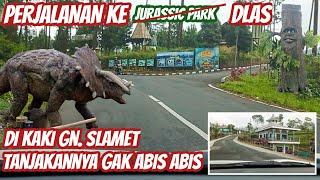 perjalanan ke dino land dlas lembah asri serang purbalingga