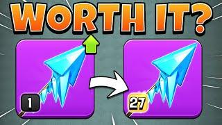 Did Investing All My Ore On Frozen Arrow Pay Off? Clash of Clans